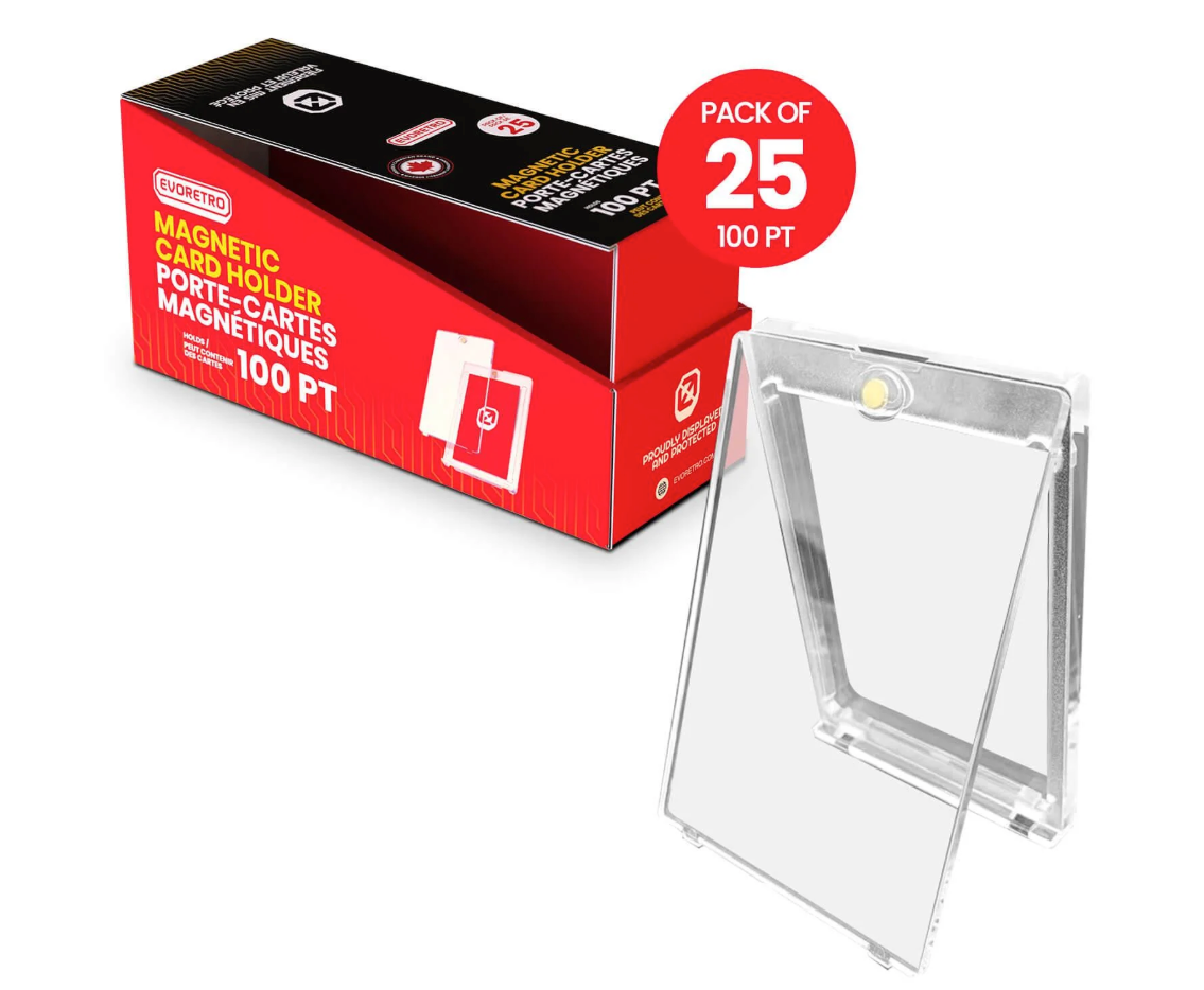 EVORETRO Magnetic One Touch 100PT – 25 Pack - 10 Unit Case