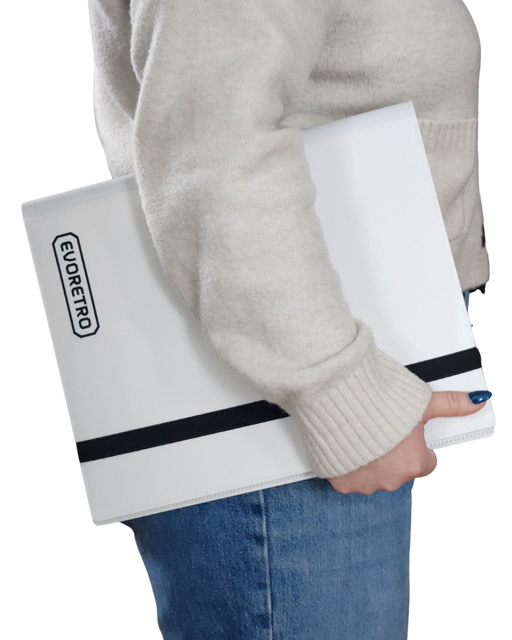 EVORETRO 9 Pocket Card Flex Portfolio | 360 Card Collector Folio Binder