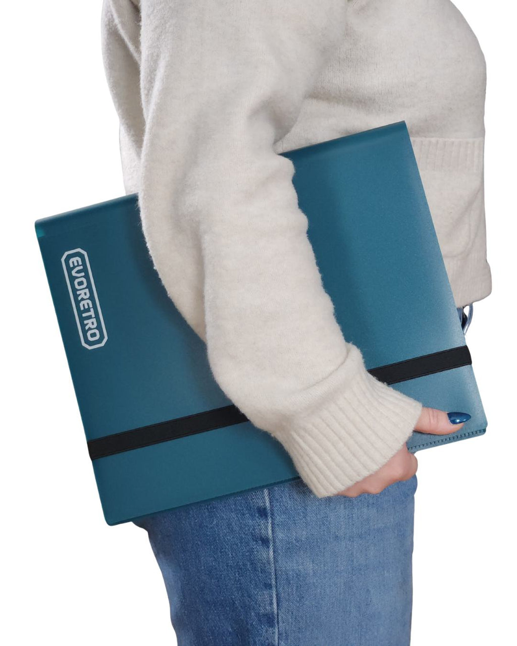 EVORETRO 9 Pocket Card Flex Portfolio | 360 Card Collector Folio Binder