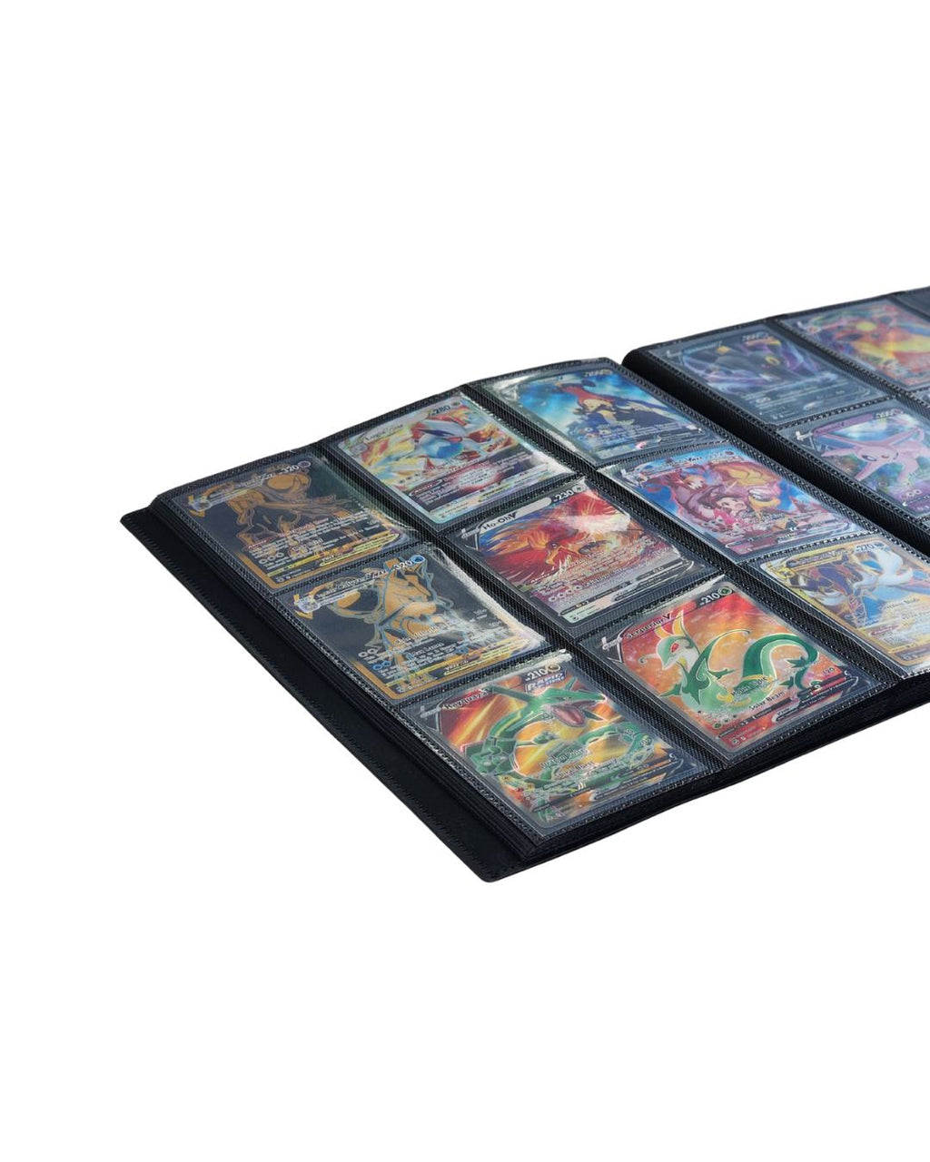 EVORETRO 9 Pocket Card Flex Portfolio | 360 Card Collector Folio Binder