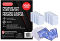 EVORETRO Premium Soft Card Sleeves – Pack Of 1000 - 20 Unit Case