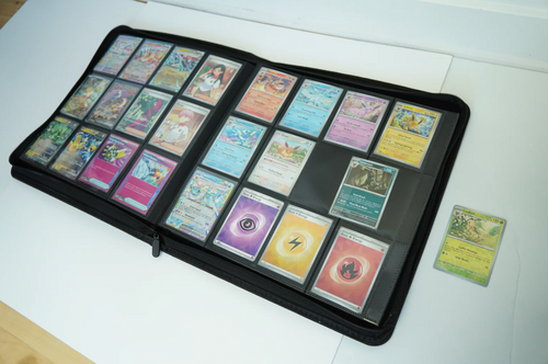 EVORETRO 4X3 Binder With Zipper 528 Cards – Black - 15 Unit Case