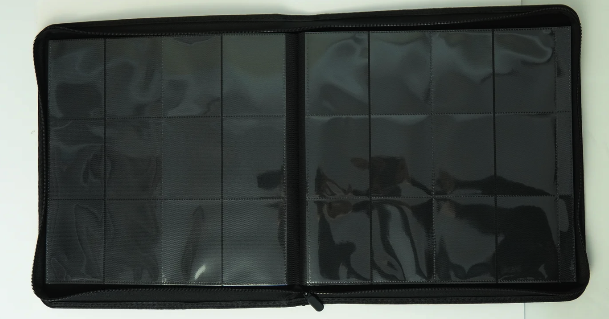 EVORETRO 4X3 Binder With Zipper 528 Cards – Black - 15 Unit Case