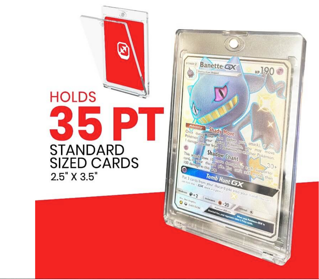 One-Touch Magnetic Card Holder 35PT 10 Pack Trading And Gaming Cards - 20 Unit Case
